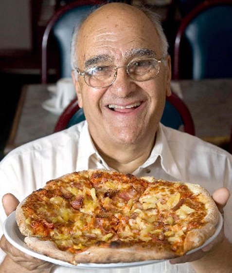 Inventor of the Hawaiian Pizza Dies at 83 - GRAND VOYAGE ITALY